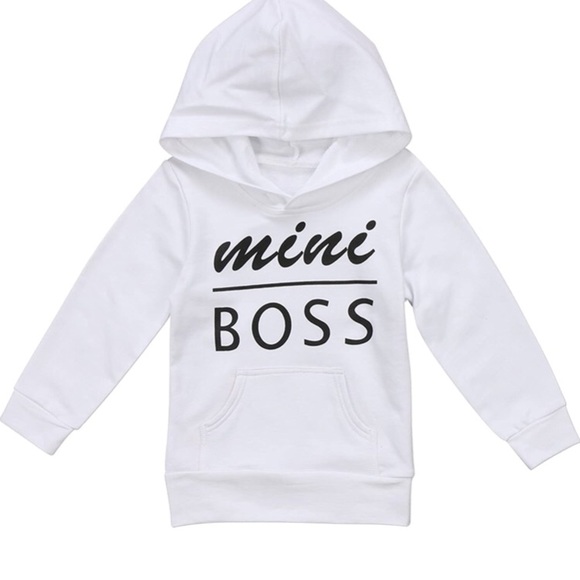 0-5T Baby Boy or Girl White Logo Mini Boss… - Picture 1 of 6